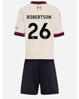 Liverpool Andrew Robertson #26 Maglia Gara Trasferta Repliche 2025-26 Bambino Maniche Corte